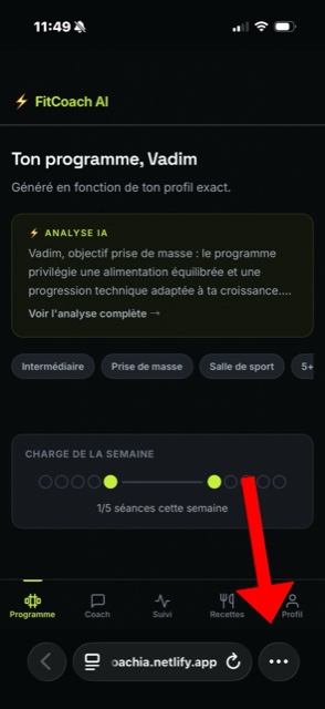 Étape 1