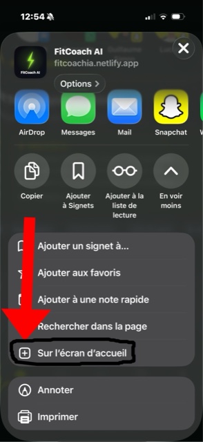 Étape 3